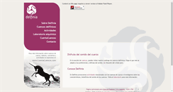 Desktop Screenshot of delfinia.es